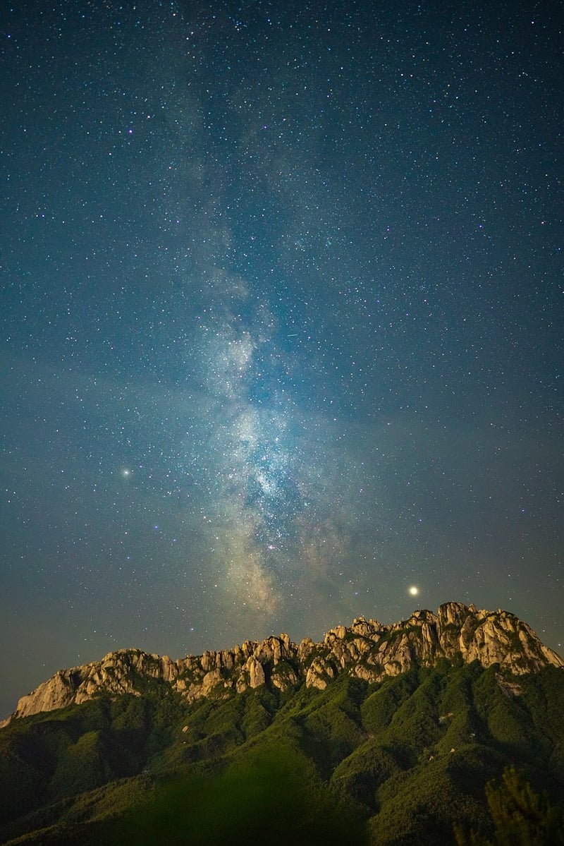 Starry Night Sky Backdrop